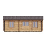 Casa de madera "DAIVA , 40 m2 " - 70 mm