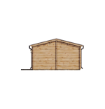 Casa de madera "DALIA , 45 m2 " - 70 mm
