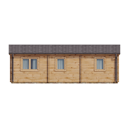 Casa de madera "DALIA , 45 m2 " - 70 mm
