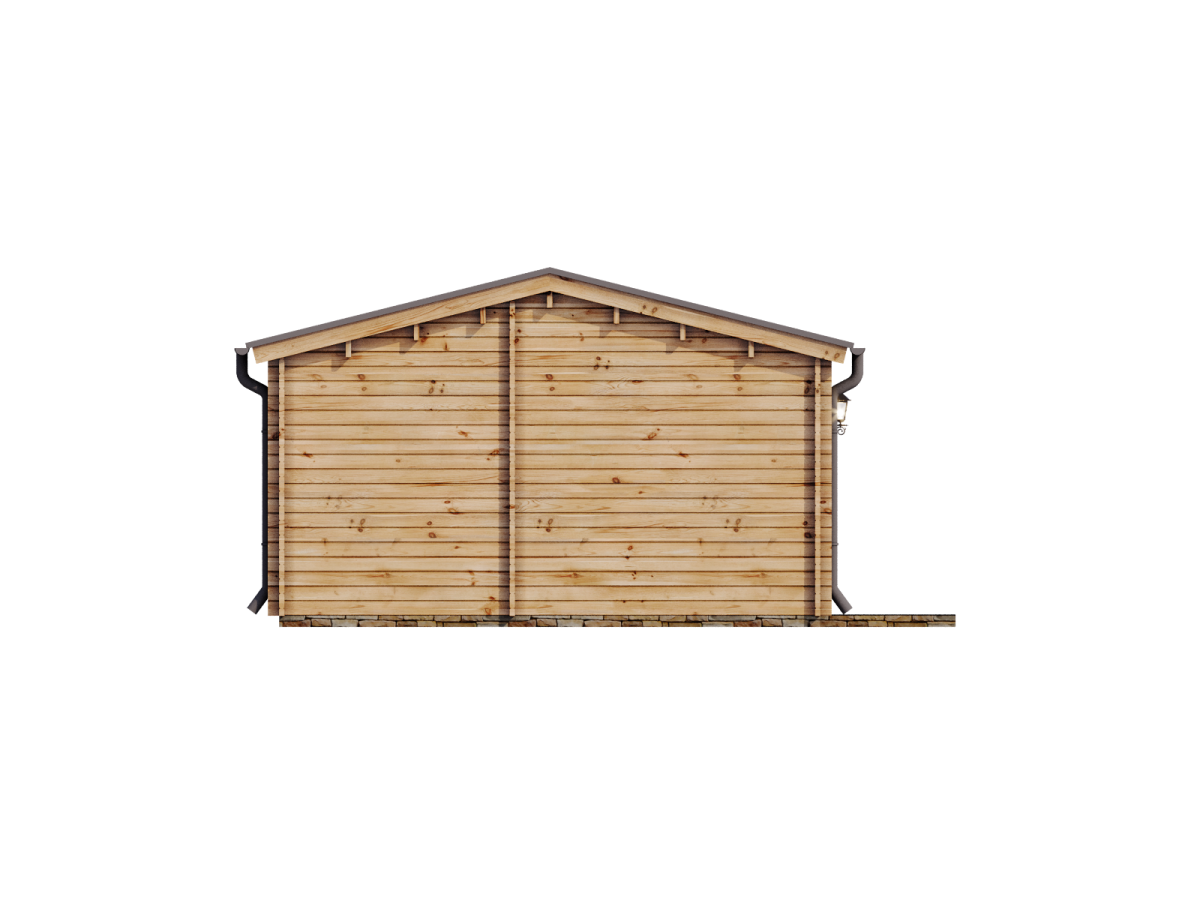 Casa de madera "DALIA , 45 m2 " - 70 mm