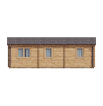 Casa de madera de doble pared  DALIA , 45 m2  - 44-50-44 mm