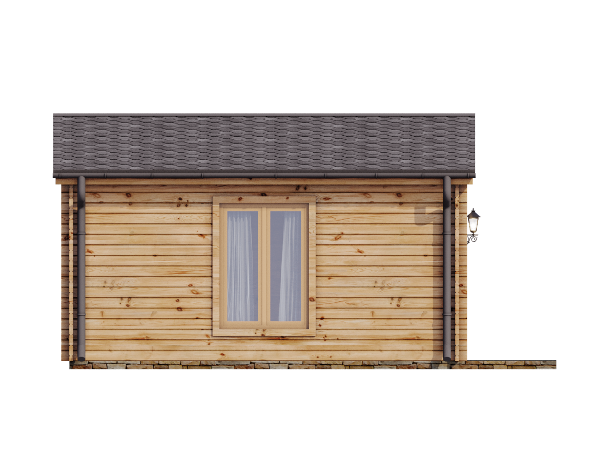 Casa de madera de doble pared DUNA  30 m², 44-50-44 mm
