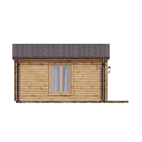 Casa de madera de doble pared DUNA  30 m², 44-50-44 mm