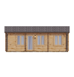 Casa de madera "GABRIELA , 40 m2 " - 70 mm