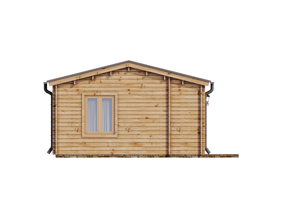 Casa de madera "GABRIELA , 40 m2 " - 70 mm