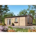 Casa de madera "IVETA , 42 m2 " - 70 mm