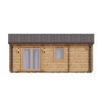Casa de madera "IVETA , 42 m2 " - 44mm