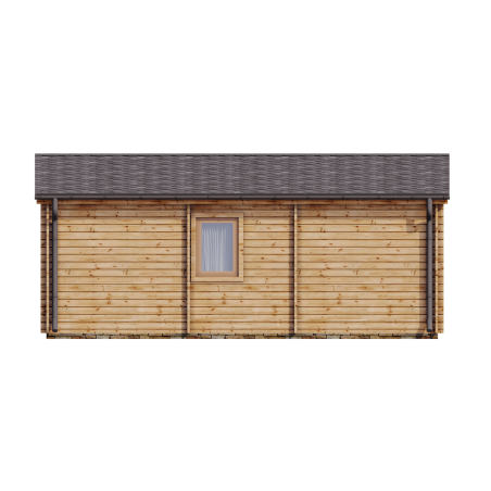 Casa de madera "IVETA , 42 m2 " - 44mm