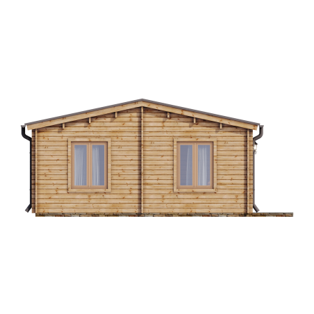 Casa de madera "IVETA , 42 m2 " - 44mm