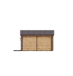 Casa de madera "PAMELA , 50 m2", 70 mm