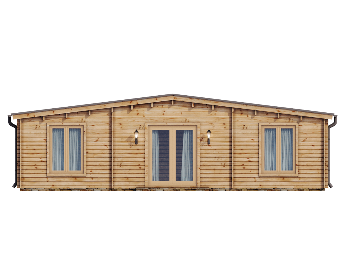 Casa de madera "PAMELA , 50 m2", 70 mm