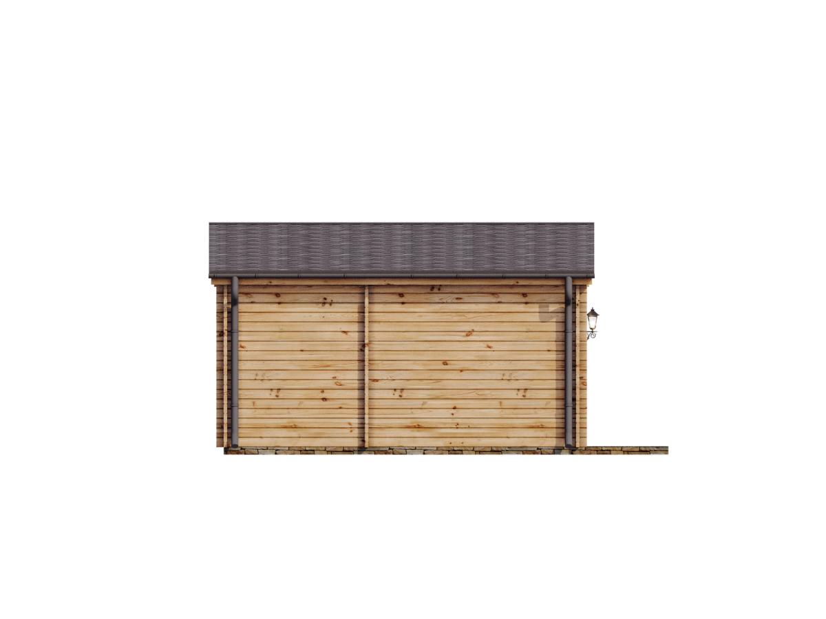 Casa de madera "PAMELA , 50 m2", 70 mm
