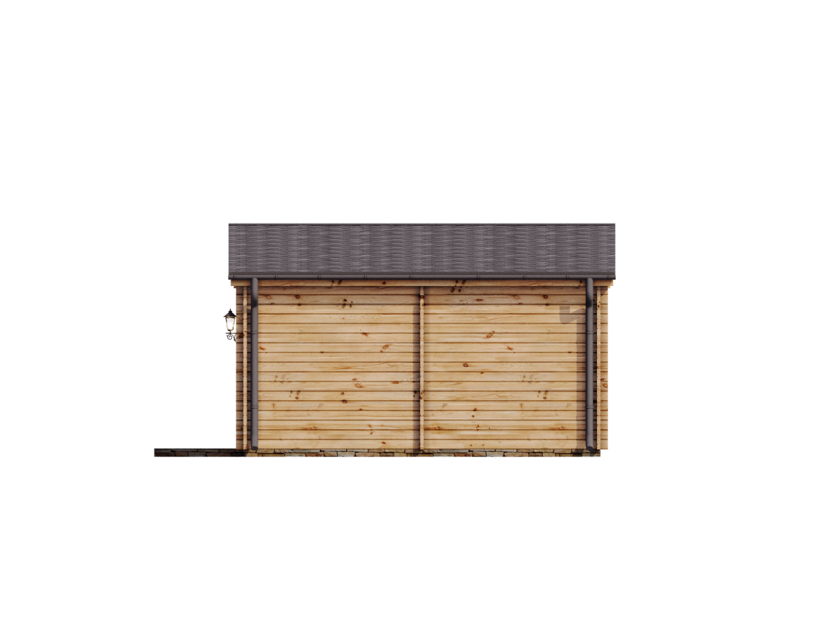 Casa de madera "PAMELA , 50 m2", 44-50-44 mm