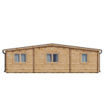 Casa de madera "PAMELA , 50 m2", 44-50-44 mm