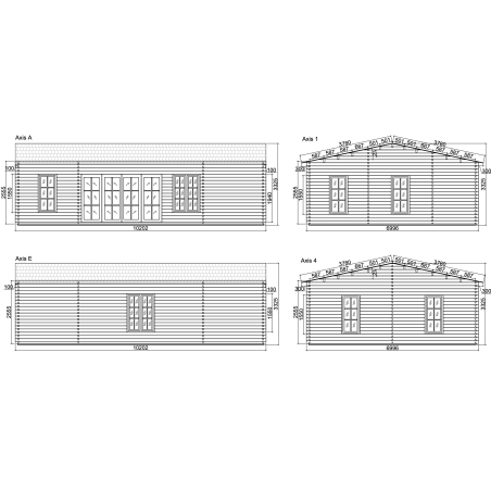ANCONA WOOD 72  m2  - 70 mm