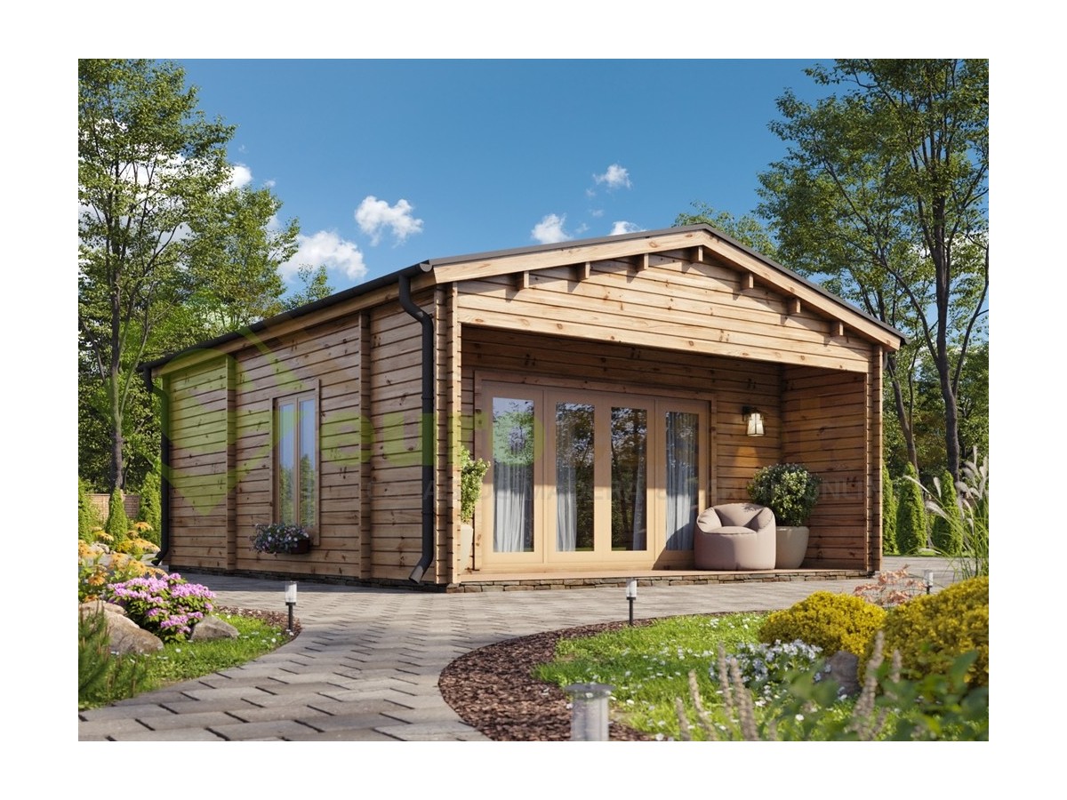 Casa de madera "FAENZA WOOD, 44 m2 "