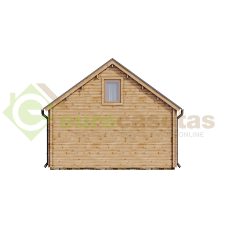Casa de madera de dos plantas  "MODENA WOOD 55 m2 " - 70 mm
