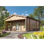 Casa de madera  PADIA WOOD  48 m2 , 70 mm