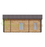 Casa de madera  PADIA WOOD  48 m2 , 70 mm