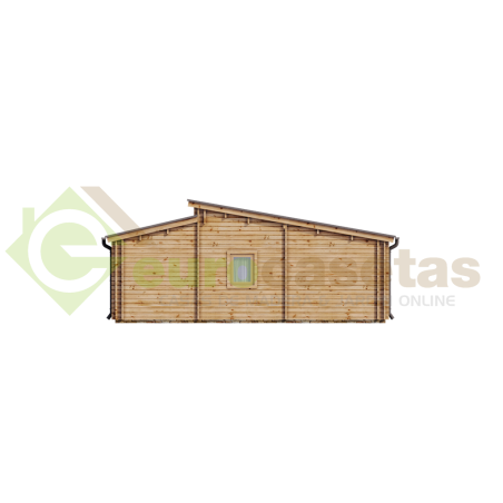 Casa de madera   "IBERICA CTE  , 93 m2" - 44 -140 -44 mm