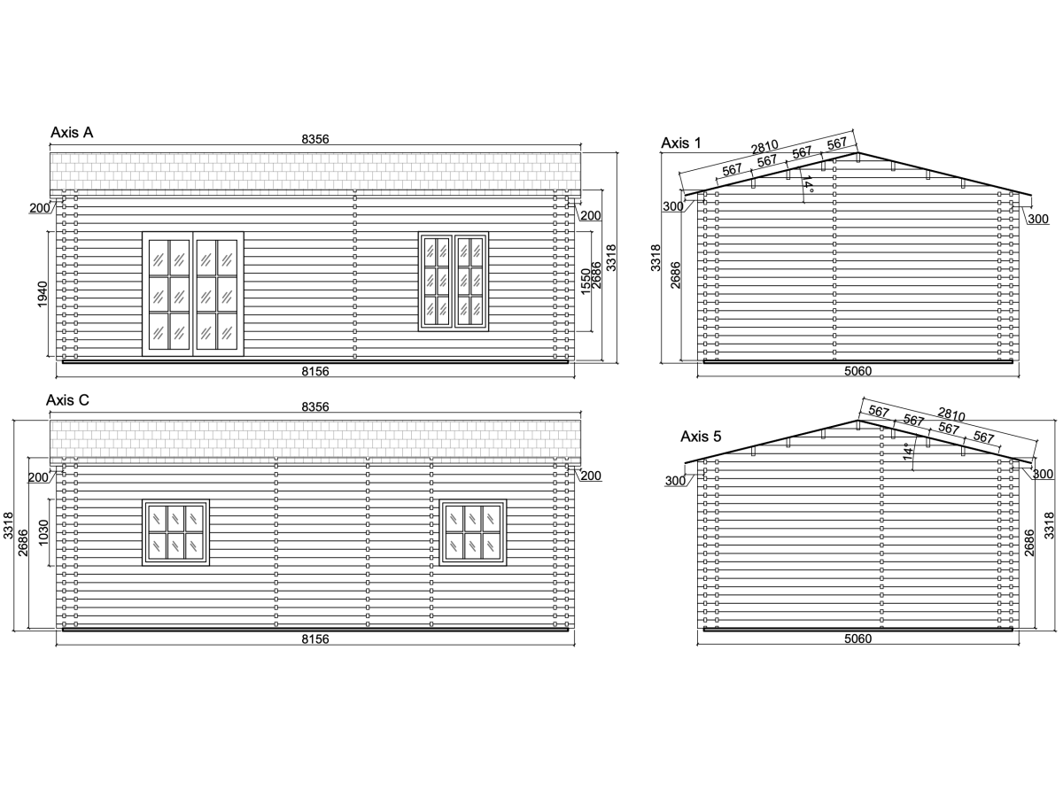 DAIVA  CTE, 40 m2  44-140-44 mm