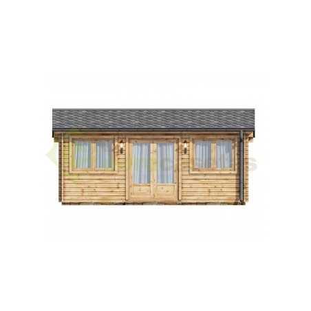 NIKA 4x3 Maison en bois
