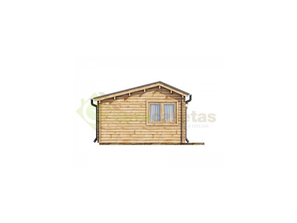 Nika 4x3 wooden house