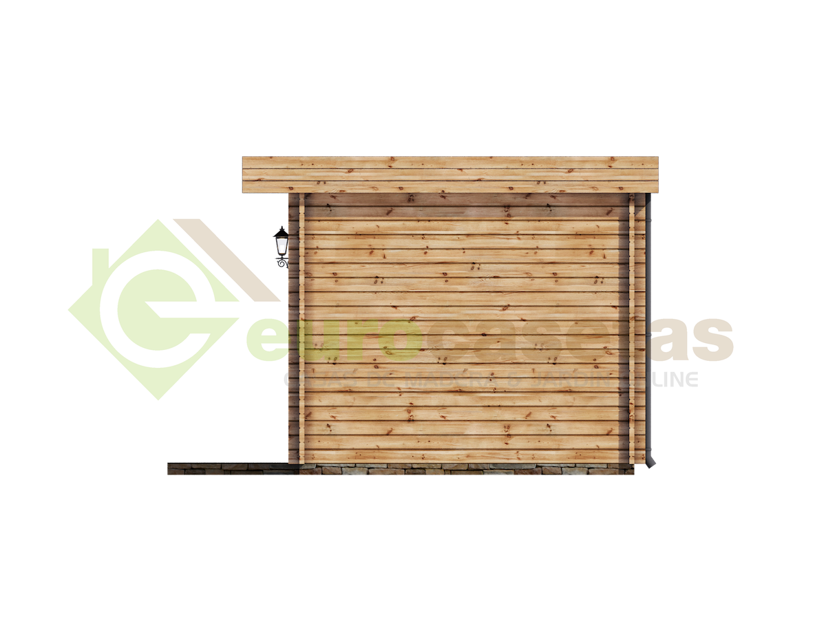 CASETA DE JARDIN "BRET 14,8 m2 "