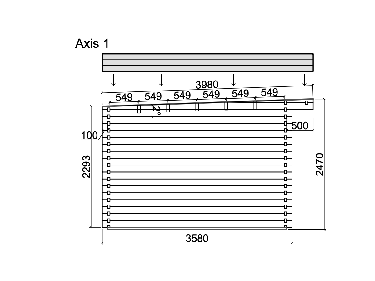 Garden booths / Bret 14.8 m2