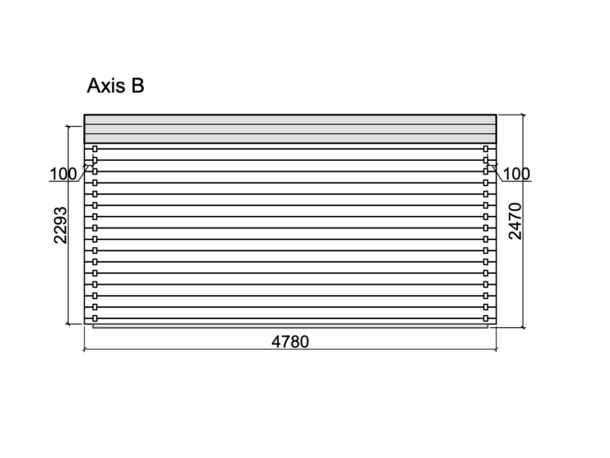 CASETA DE JARDIN "BRET 14,8 m2 "