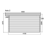 CASETA  DE JARDIN  "BRET 19,9 m2"