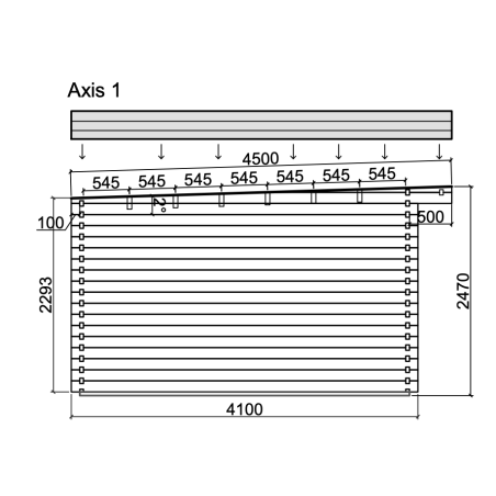 CASETA  DE JARDIN  "BRET 19,9 m2"