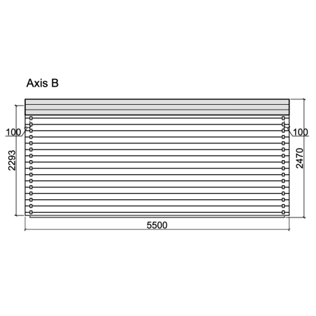 CASETA  DE JARDIN  "BRET 19,9 m2"