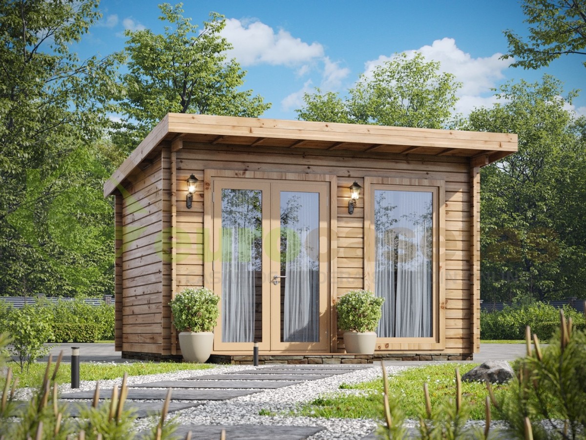 CASETA  DE JARDIN "HEIDI 11,7m2"