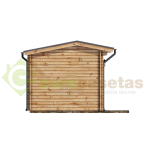 Caseta de jardín INES 13,7 m2