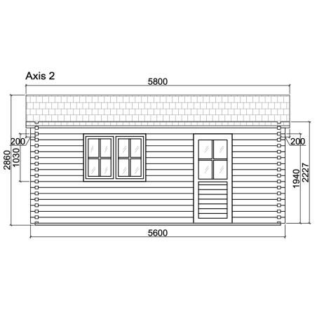 Booths de jardin / Irene 27,7 m2
