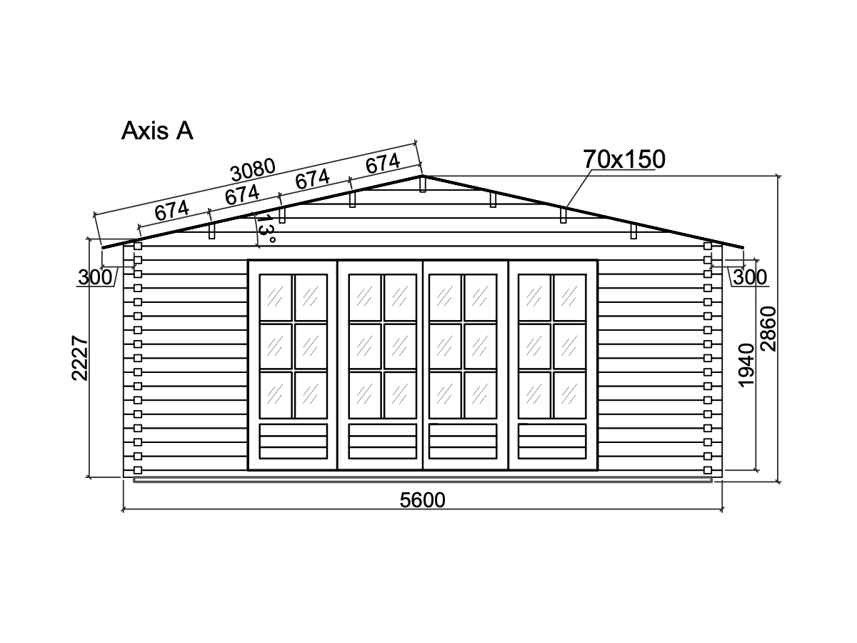 Garden booths / Irene 27.7 m2