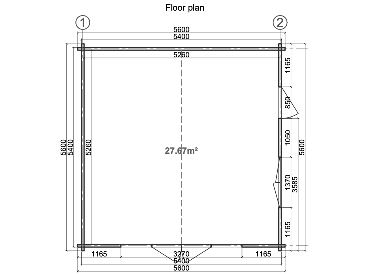Garden booths / Irene 27.7 m2