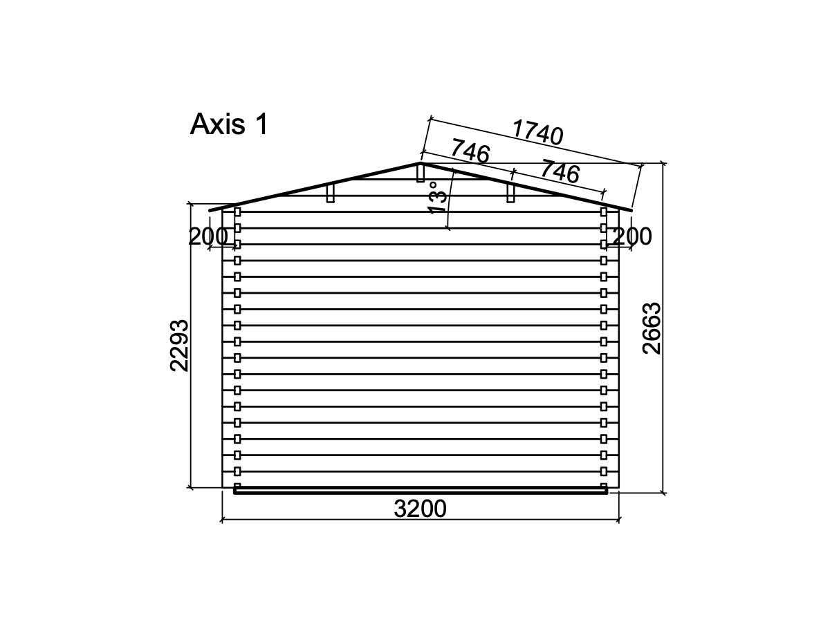 Caseta de jardín "IRIS 11,1 m2"