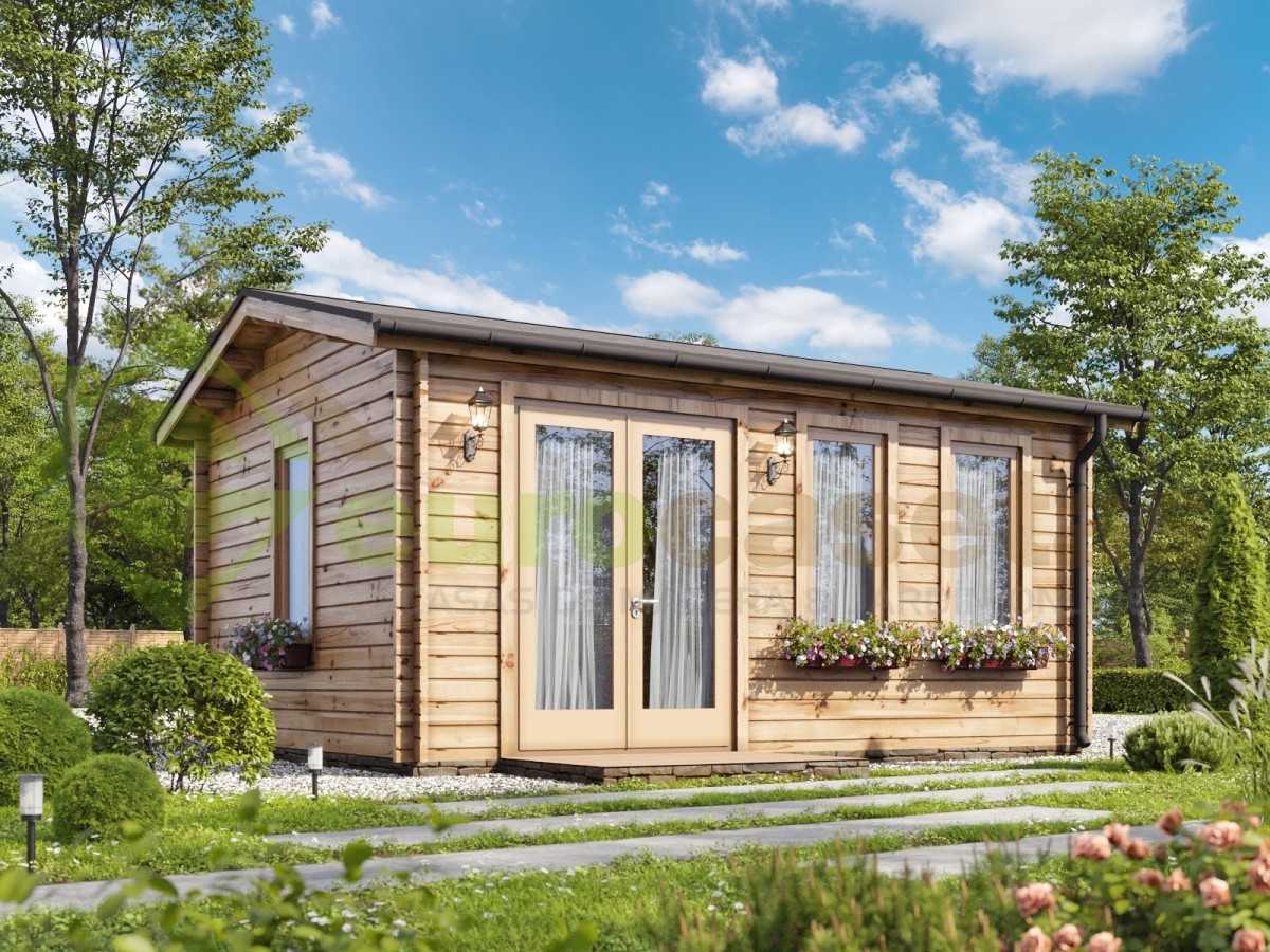 Caseta de madera  "IRIS 19,1 m2 "