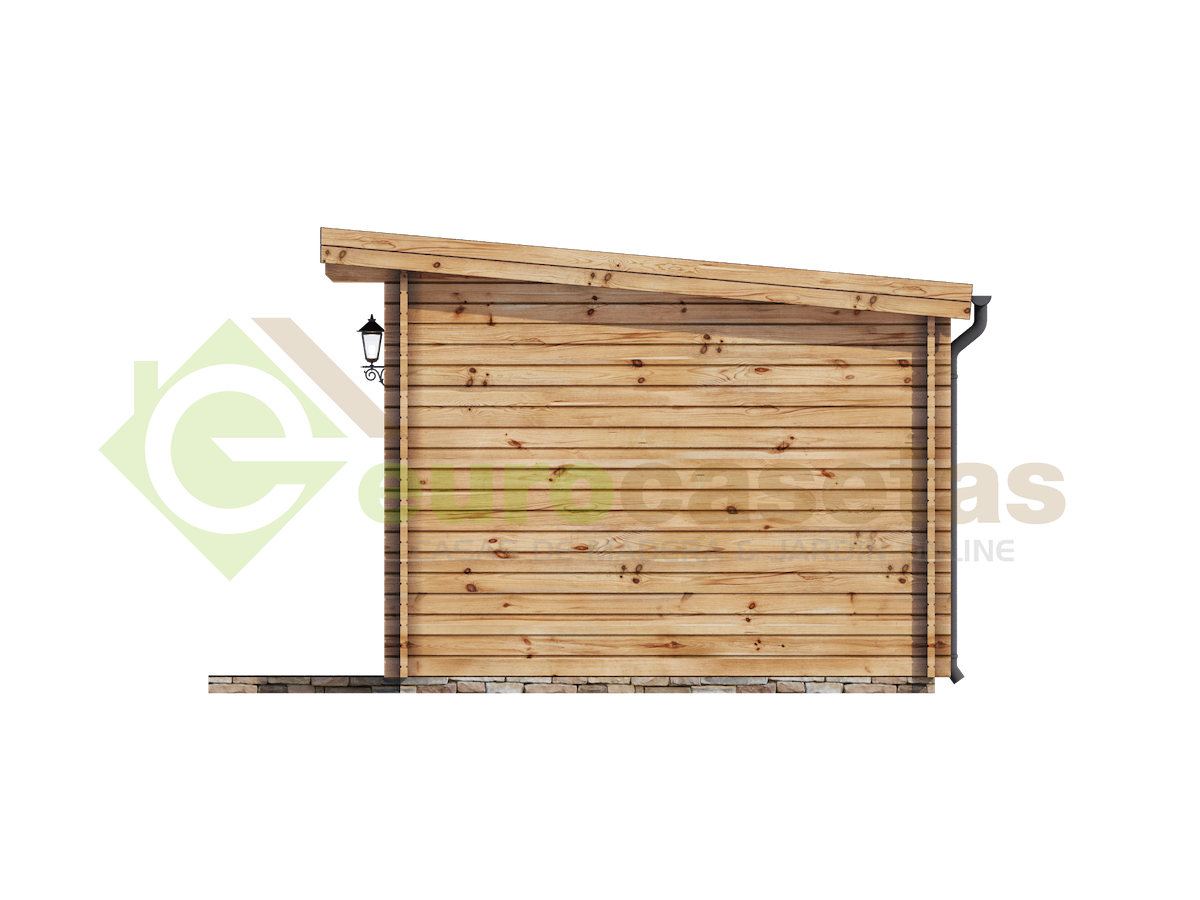Caseta de madera LEA 14,2 m2