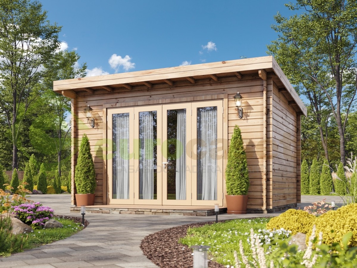 Caseta de madera LEA 14,2 m2