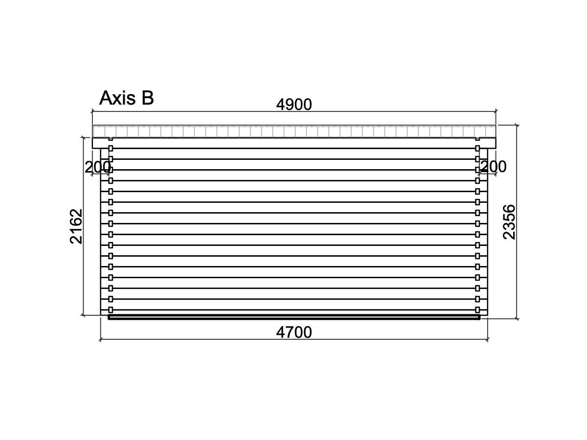 Caseta de madera LEA 14,2 m2