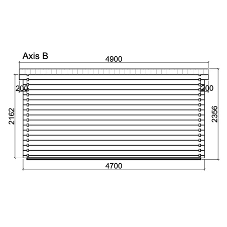 Caseta de madera LEA 14,2 m2