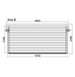 Caseta de madera LEA 14,2 m2