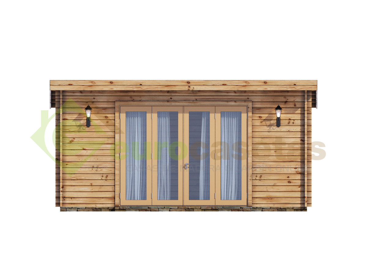 Caseta de madera LEA 19,4 m2