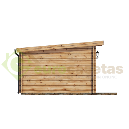 Caseta de madera LEA 19,4 m2