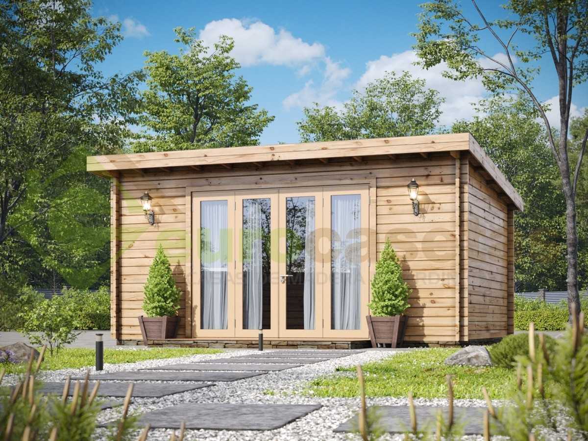 Caseta de madera LEA 19,4 m2
