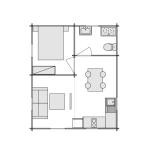 Casas de madera JULIA (5x6) 30 m², 44mm