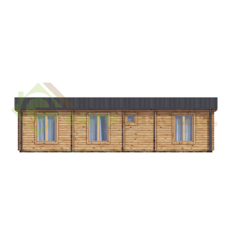 Casa de madera RIBERA 87,3 m2 - 44 mm